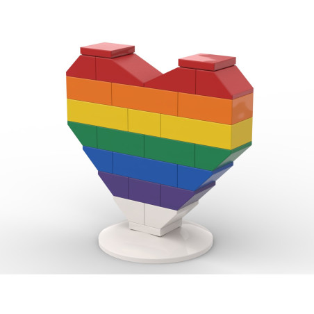 Lego Pride Heart