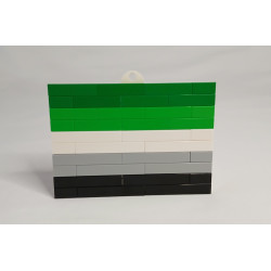 Lego Flag - Aromantic