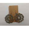 Earrings - Mandala - Sandstone (Large)