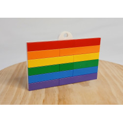 Lego Flag - Rainbow