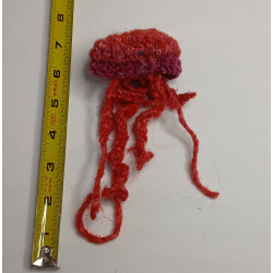 Jellyfish Hanging Decoration - Red