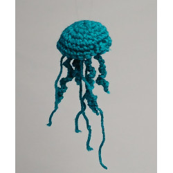 Jellyfish Hanging Decoration - Turquoise