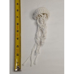 Jellyfish Hanging Decoration - White