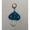 Keychain - Mushroom - Dark Teal