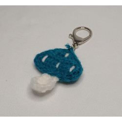 Keychain - Mushroom - Dark Teal