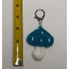 Keychain - Mushroom - Dark Teal