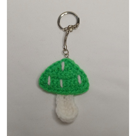 Keychain - Mushroom - Green