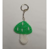 Keychain - Mushroom - Green