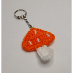 Keychain - Mushroom - Orange