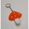 Keychain - Mushroom - Orange