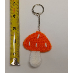 Keychain - Mushroom - Orange