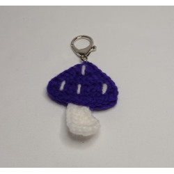 Keychain - Mushroom - Purple