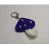 Keychain - Mushroom - Purple