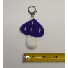 Keychain - Mushroom - Purple