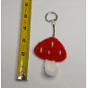 Keychain - Mushroom - Red