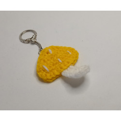 Keychain - Mushroom - Yellow