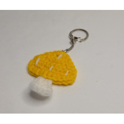 Keychain - Mushroom - Yellow