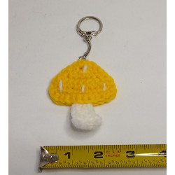 Keychain - Mushroom - Yellow