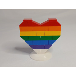 Lego Pride Heart