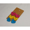 Pride Heart Earrings - Pansexual