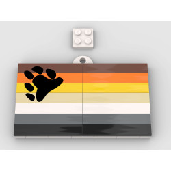 Lego Flag - Bear