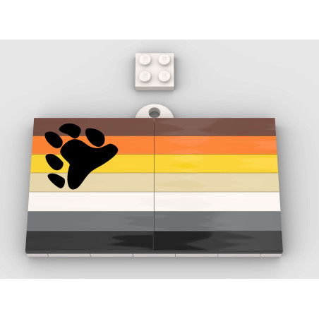 Lego Flag - Bear