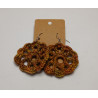 Earrings - Mandala - Earth Tones (Large)